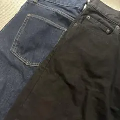 GAP デニム・ブラック エクストラバギー 31×32 2本