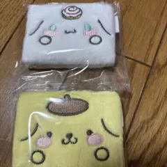 サンリオ　ゆるもふダブルコンパクトミラー 　シナモロール　鏡　ポムポムプリン