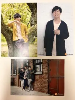 Kiramune コラボカフェ 特典ポストカード・岡本信彦 ポストカード