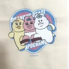 おぱんちゅうさぎ　んぽちゃむ　きみまろ　コラボマルシェ　キャンバストートバッグ。