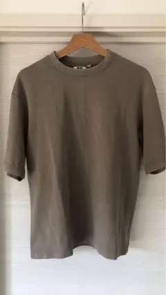 UNIQLO ユニクロ U エアリズムコットンオーバーサイズTシャツ 半袖 M