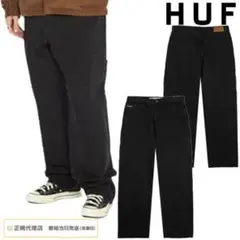 HUF ダブルニー DOUBLE KNEES ブラック デニム ハフのサムネイル