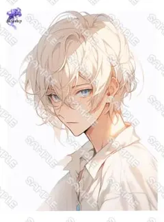 kokoshop オリジナル　人物ステッカーNo.695