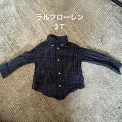 Ralph Lauren チェック柄シャツ 2T