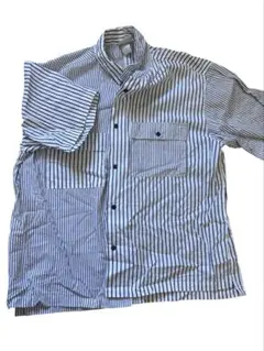 ストライプ 半袖シャツ
