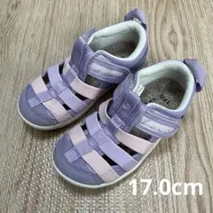 ブランシェス イフミー コラボ サンダル 17.0cm パープル 水陸両用