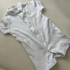 Ralph Lauren ホワイト ポロロンパース