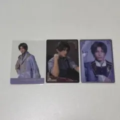 刀ミュ 夜半 クリアカード 長谷部3種セット