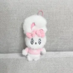エスターバニー ぬいぐるみキーホルダー イニシャルR