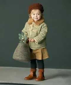 コーデュロイ素材のレギンスパンツ