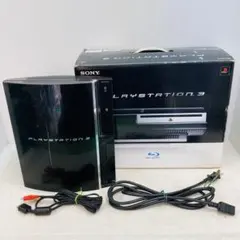 箱有 PS3 プレステ本体 ブラック CECHA00 初期型 と2