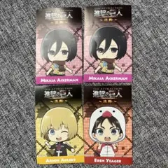進撃の巨人 THE ATTRACTION 決断 ステッカー 　東京ジョイポリス