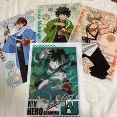 僕のヒーローアカデミア クリアファイル 4枚セット