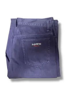 パンツ Supreme Baggy Jean Purple 24fw Supreme Baggy Jean Purple Denim FW24 Classic Logo Size 32 | eBay