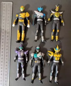 【まとめ売り】仮面ライダー ソフビ フィギュア 6体セット