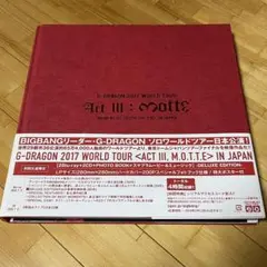 G-DRAGON 2017 WORLDTOUR ACT III: MOTTE