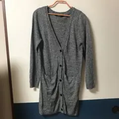 INGNI ロング　カーディガン　グレー