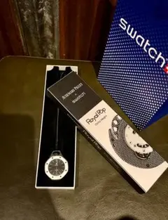 クールブラック AP×Swatch  Pop 首掛け時計 2026年最新】swatch 掛け時計の人気アイテム - メルカリ