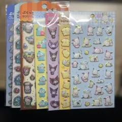 ぷくっとシール サンリオ 7種類セット