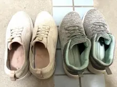 SKECHERS スニーカー レディース　24cm2足セット まとめ売りのサムネイル