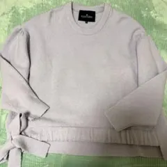 DESIGNERS REMIX ラベンダー オーバーサイズ　ニットセーター