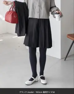 BONLECILL クラシックプリーツキュロットパンツ