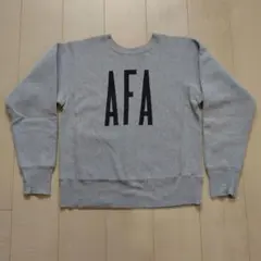 チャンピオン リバースウィーブ AFA染込みプリント 赤単色タグ Sサイズ