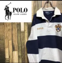 ポロラルフローレン　Ralph Lauren ラガーシャツ ポロシャツ