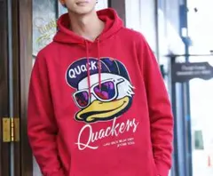 B-ONE SOUL Duck Quacker パーカー Mサイズ 濃いピンクのサムネイル