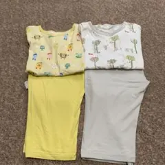 UNIQLO 半袖 キッズ ドライパジャマ　120cm 2点セット