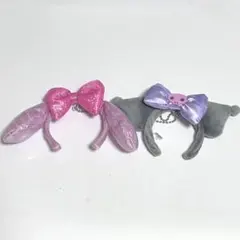 サンリオ クロミ マイメロディ ミニカチューシャ ぬいぐるみ