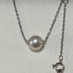 MIKIMOTO パールネックレス 8mmup K18WG 現行品☆新品同様 - メルカリ