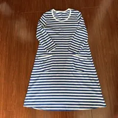 marimekko マリメッコ ボーダー ワンピース