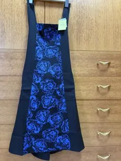 新品 シビラ エプロン ブラック×ブルーのサムネイル