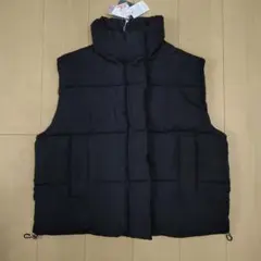 ★しまむら LUNACION FRASH BLUE 中綿ボリュームベスト★