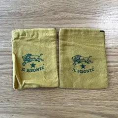 IL BISONTE 巾着袋 2枚セットのサムネイル