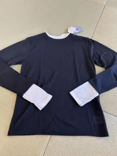 Rafraf × yumi. 長袖カットソー ブラック L 新品