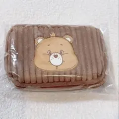 ケアベア アップリケコーデュロイポーチ Care Bears テンダーハートベア