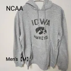z134 【NCAA】 Iowa Hawkeyes パーカー（メンズM）グレー