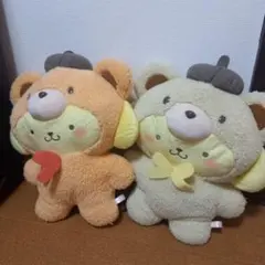 可愛いクマのぬいぐるみ 2体セット