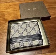 GUCCI GGパターン 二つ折り財布