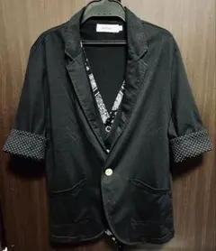 RAGOUT/5分袖ジャケット+ベスト