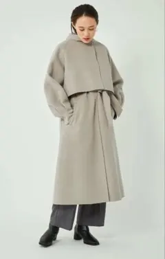 マルチウェイ リバー コート green label relaxing ジレ