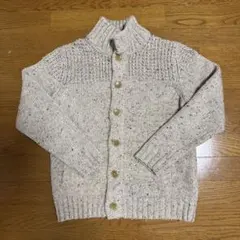 UNIQLO ベージュ メランジニット カーディガンM