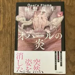 オパールの炎　桐野夏生　時代に先駆けてピル解禁を訴えていた女は突然姿を消した。