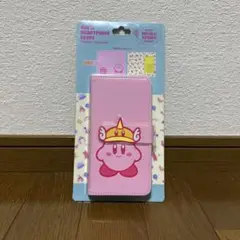 カービィ 手帳型スマートフォンケース ピンク