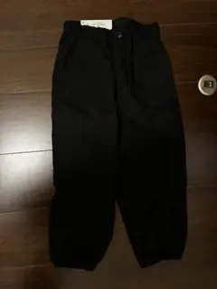 UNIQLO KIDS ブラックカーゴパンツ 110サイズ