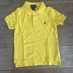 Polo Ralph Lauren イエローポロシャツ　2/2T