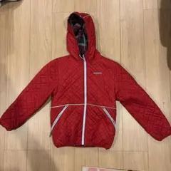 QUIKSILVER キッズ フード付きキルティングコート