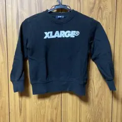 XLARGE ブラック トレーナー 120 ⑧